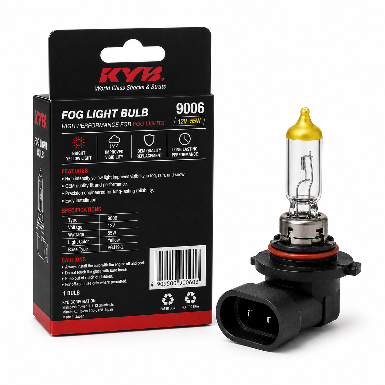 KYB Fog Light Bulb photo 2