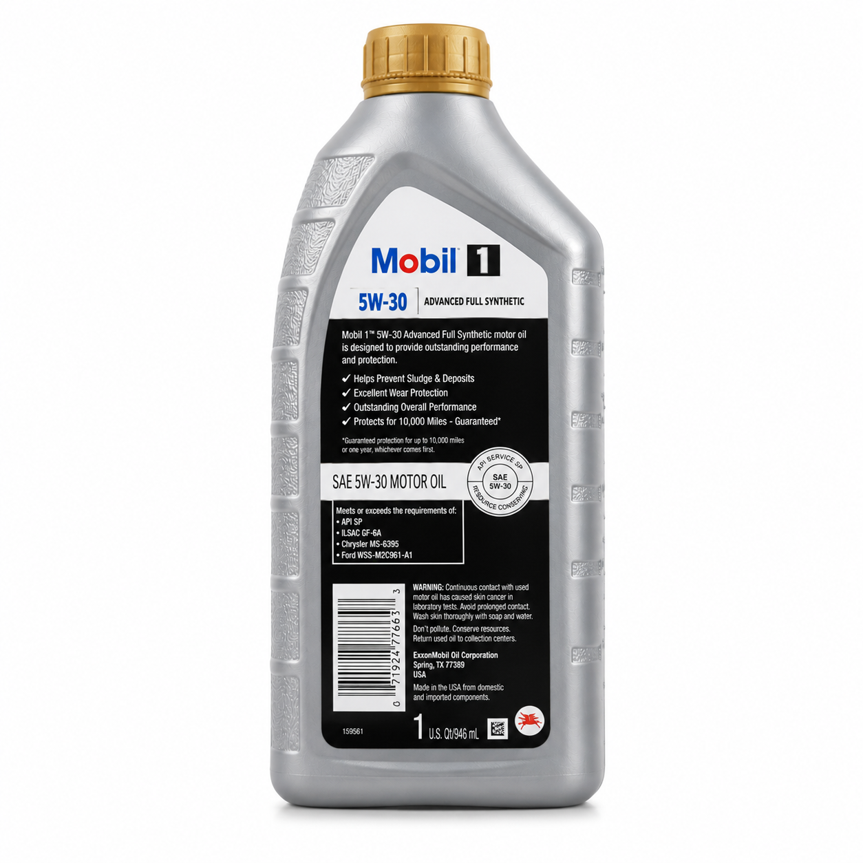 Mobil 1 5W-30 Advanced Full Synthetic photo 3