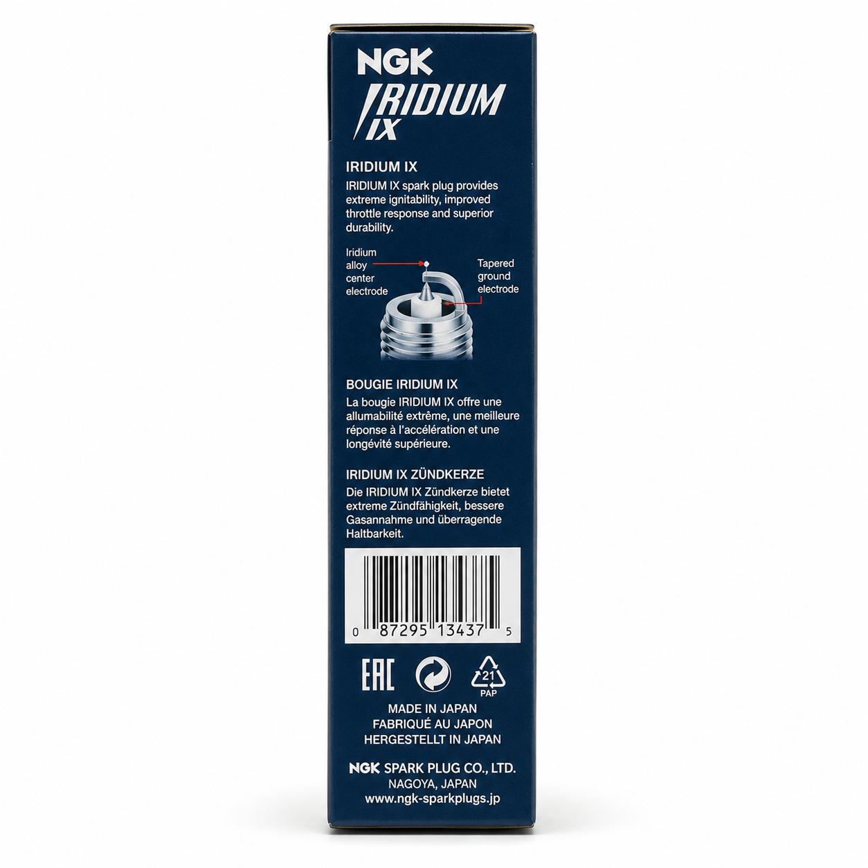 NGK Iridium IX Spark Plug photo 2