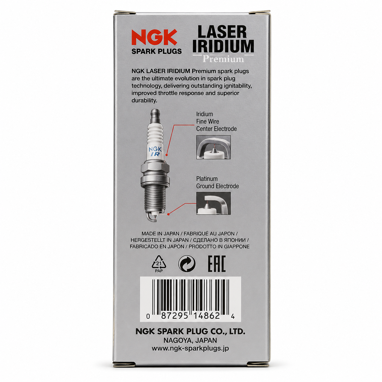 NGK Laser Iridium Spark Plug photo 2