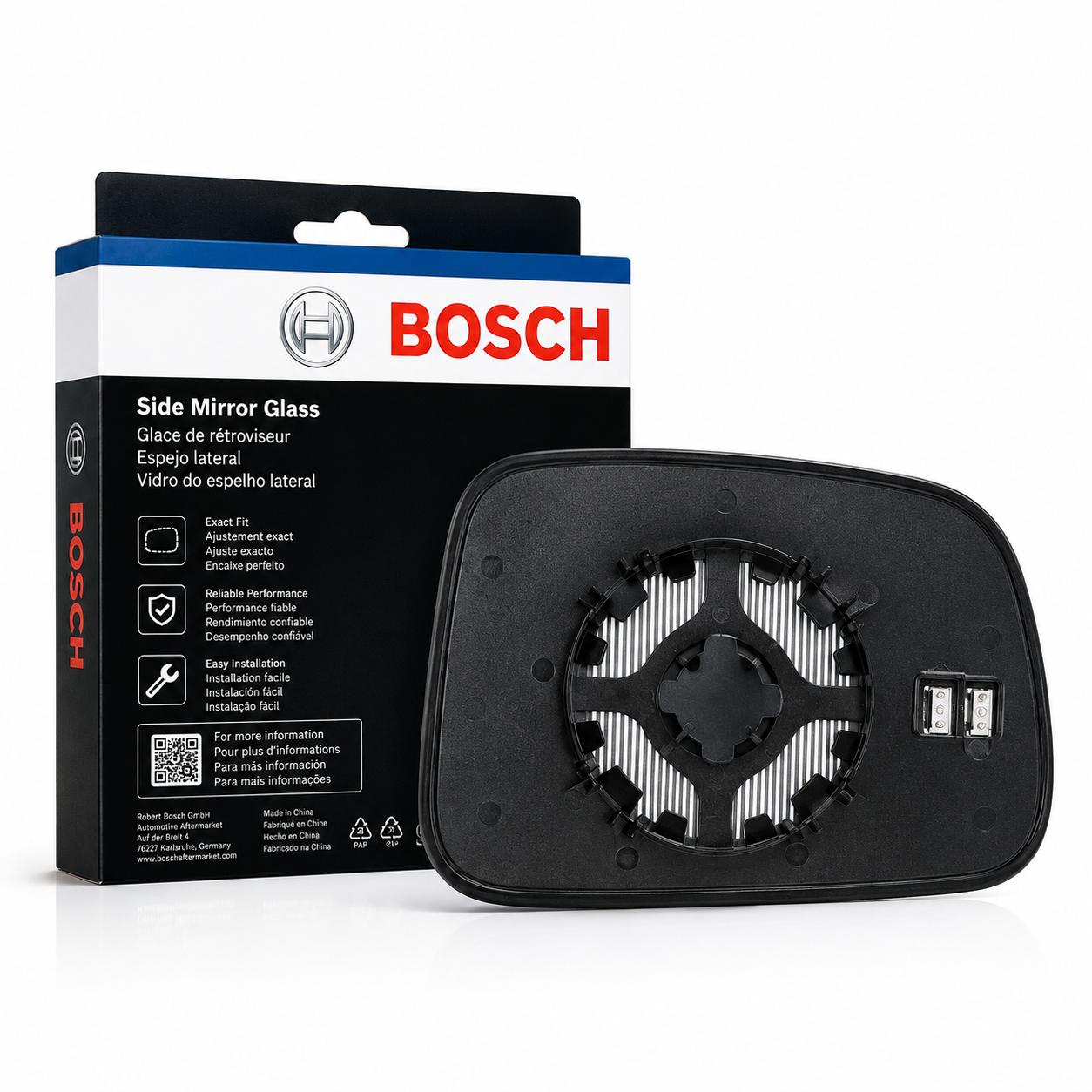 Bosch Side Mirror Glass photo 3